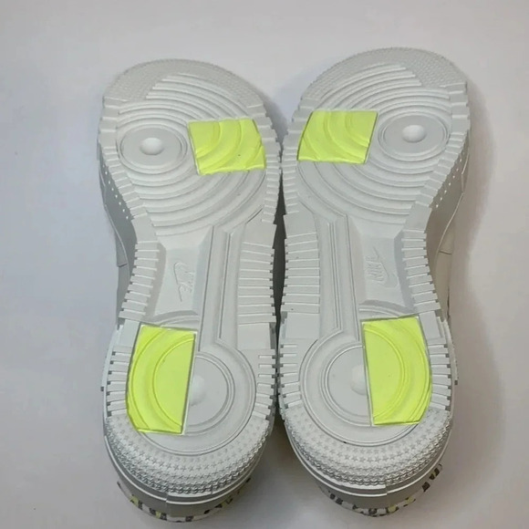 Nike Air Force 1 Pixel Sneakers Animal Print, Sail White - Picture 7 of 9